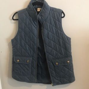 Blue vest